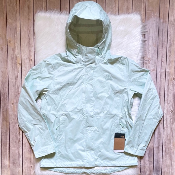 The North Face Women’s Venture 2 Rain Jacket In Misty Jade - Picture 2 of 9
